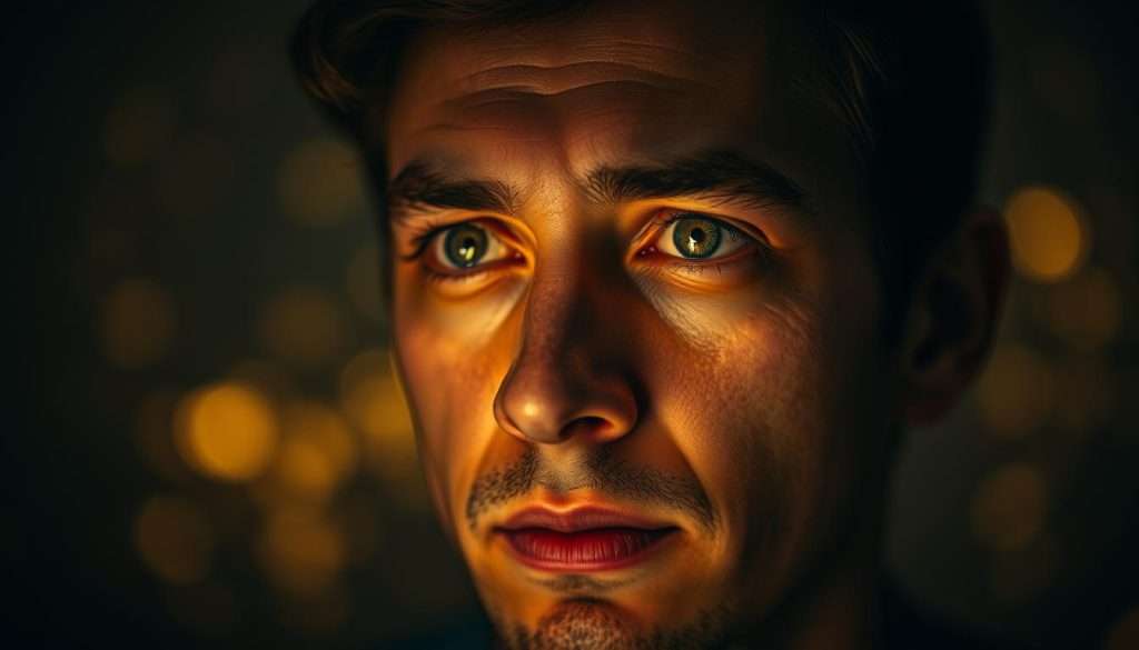 A deep-focus portrait of a person engaged in cognitive development, their face illuminated by a soft, warm light that emanates from within. The subject's eyes are fixed in a pensive gaze, brow furrowed in concentration, as they navigate a complex web of abstract thought patterns. The background is a hazy, dreamlike expanse, allowing the viewer to focus on the intricate inner workings of the mind. The composition is carefully balanced, drawing the eye to the central figure and conveying a sense of quiet introspection. The overall mood is one of focused intensity, reflecting the challenges and breakthroughs inherent in the process of overcoming common prompting pitfalls.