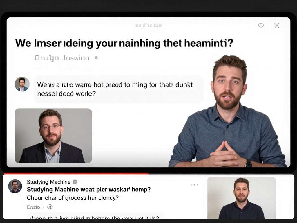 Q&A session addressing viewer questions about study techniques