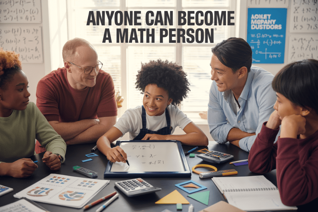 How Anyone Can Become a “Math Person”
