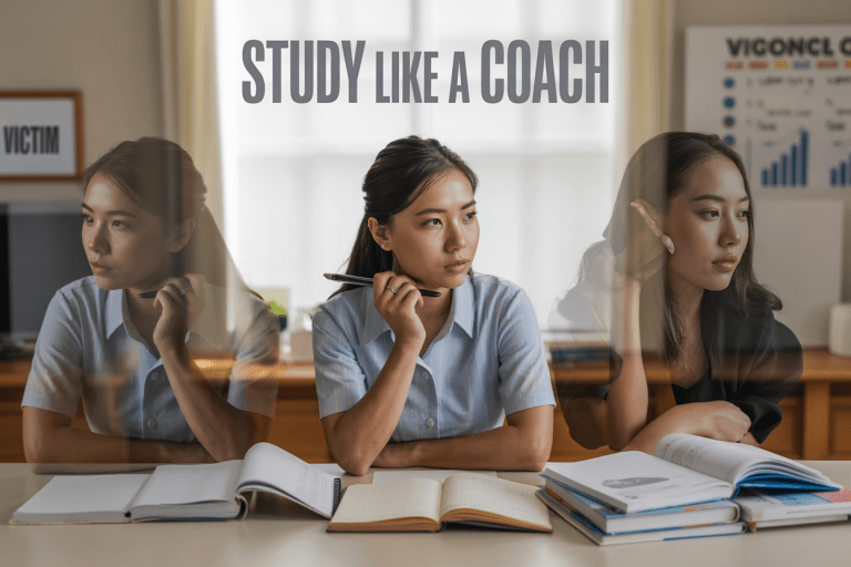 Study Like a Coach, Not a Victim: The Mindset Shift That Changes Everything