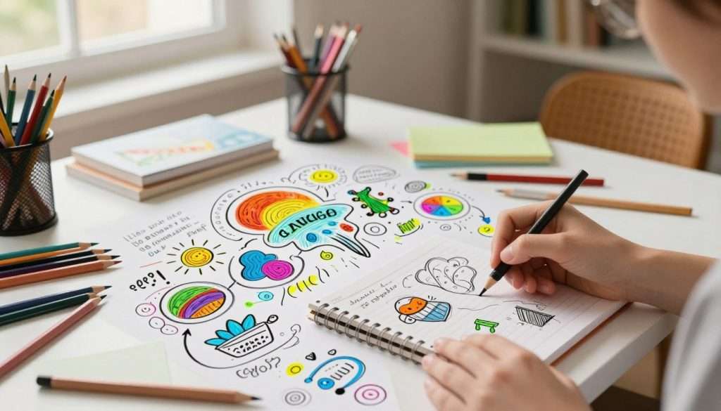 Stop Writing, Start Drawing: 5 Ways Doodles Make Studying Productive