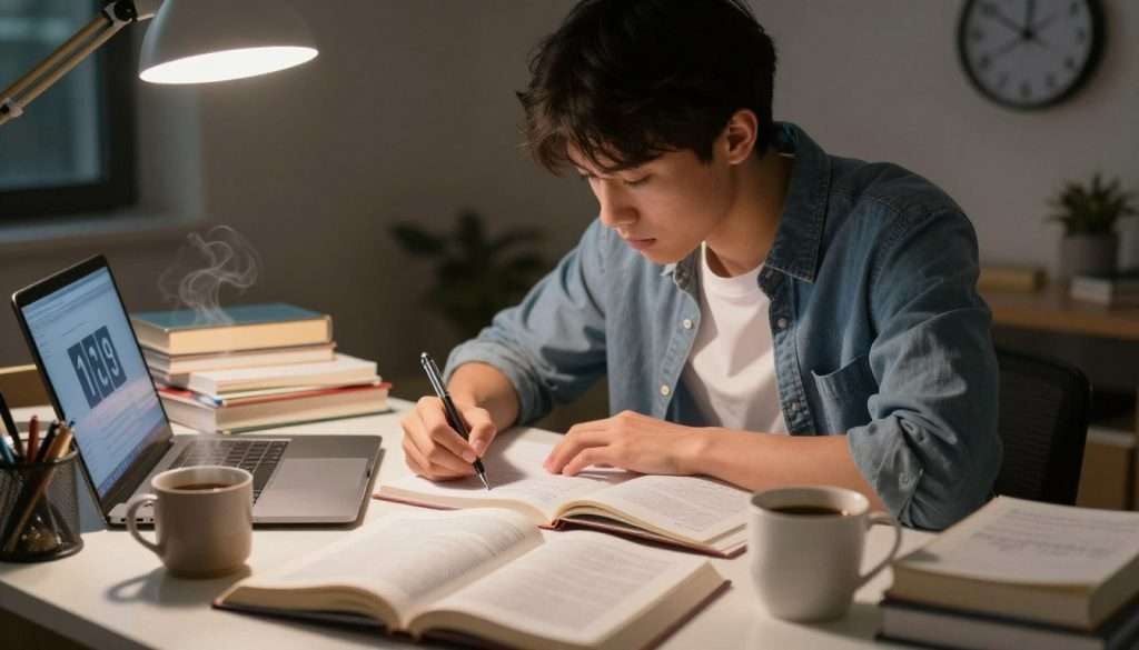 Studying under time constraints