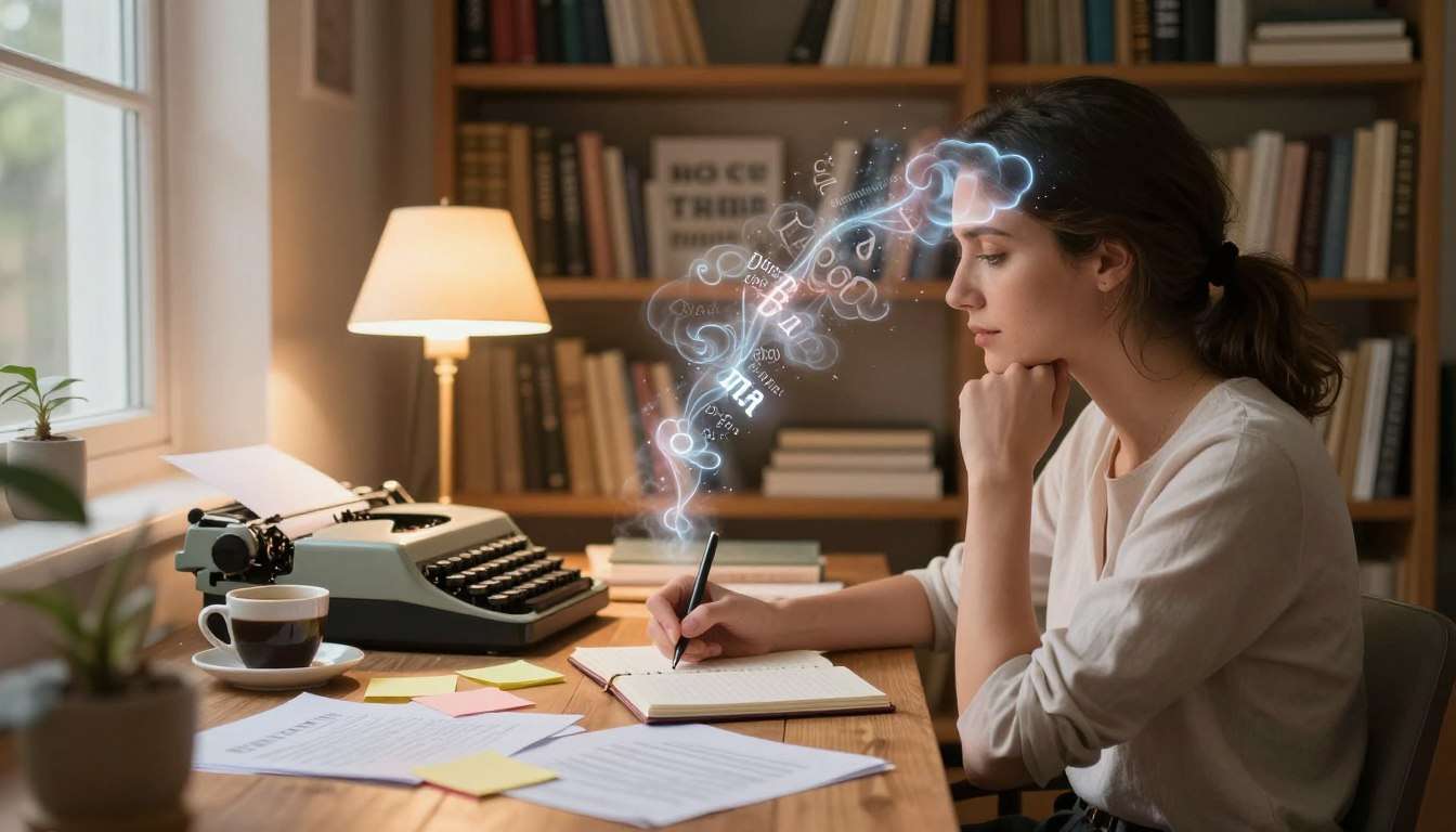 Writing Without Thinking Transform Thoughts into Compelling Writing: A Guide