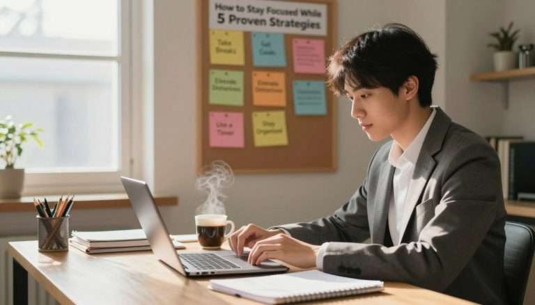 How to Stay Focused While Studying: 5 Proven Strategies