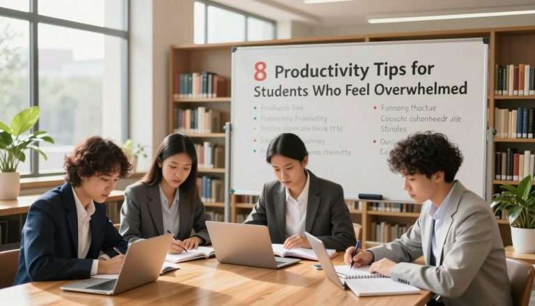 8 Productivity Tips for Students Who Feel Overwhelmed